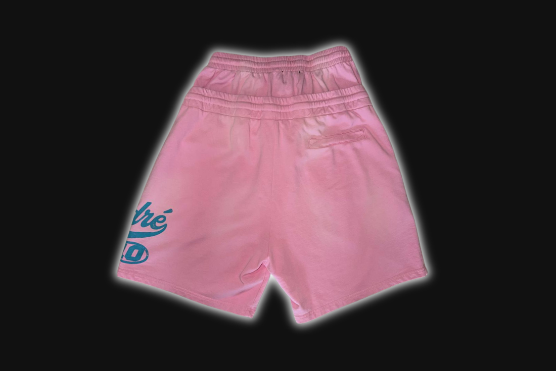 MADRÉ DOUBLE BAND SHORTS PINK/BLUE
