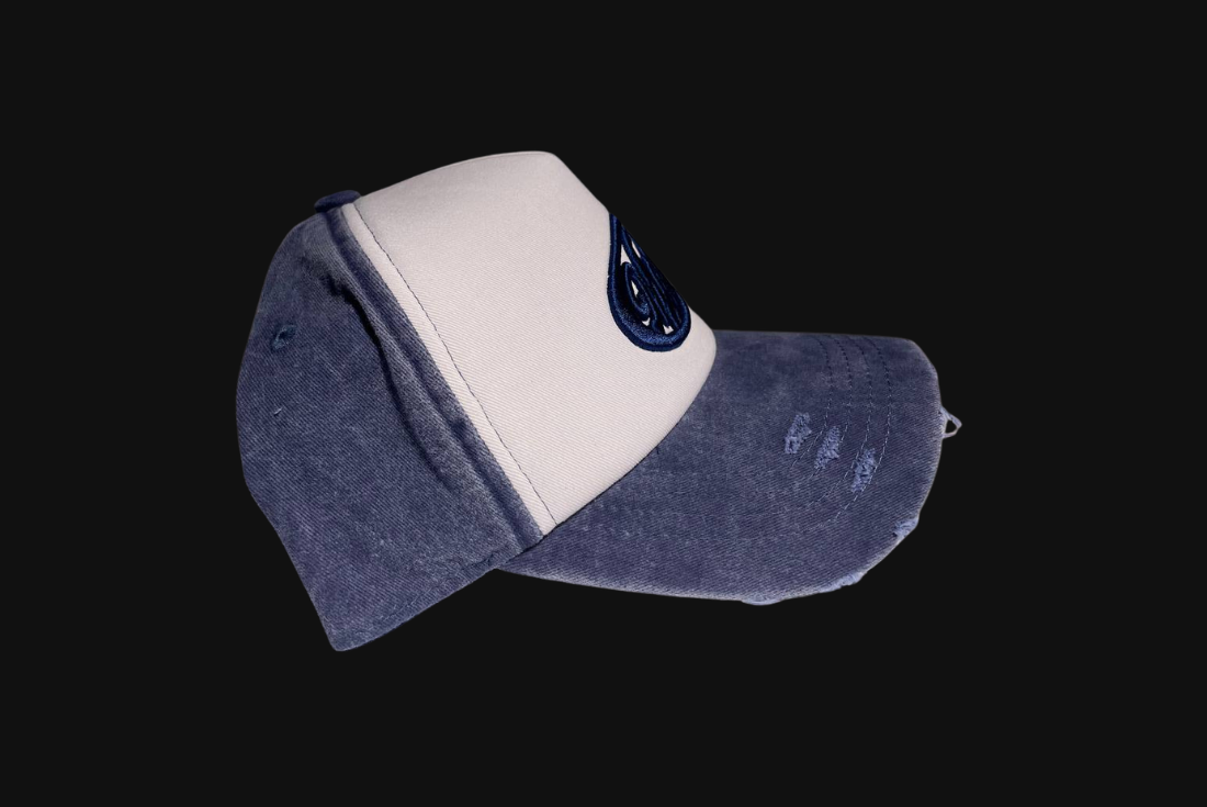 MADRÉ BLUE DISTRESS CAP