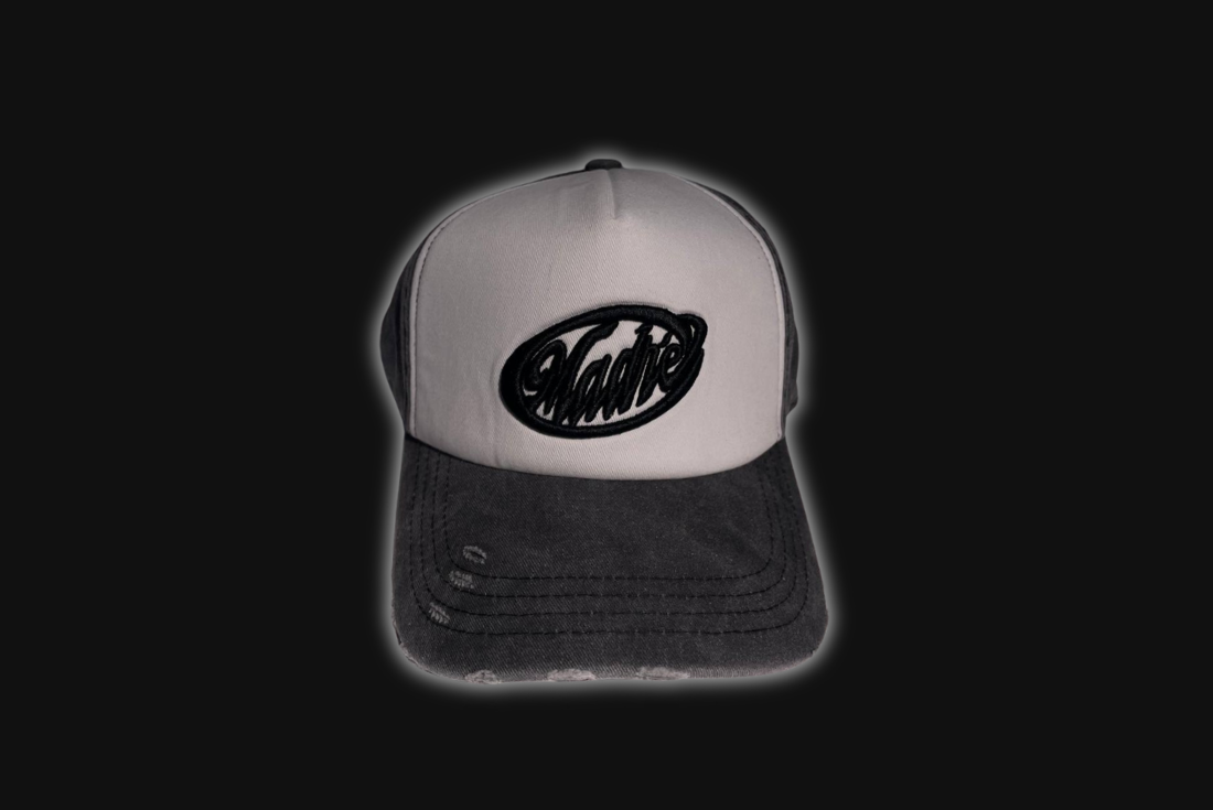 MADRÉ BLACK DISTRESS CAP