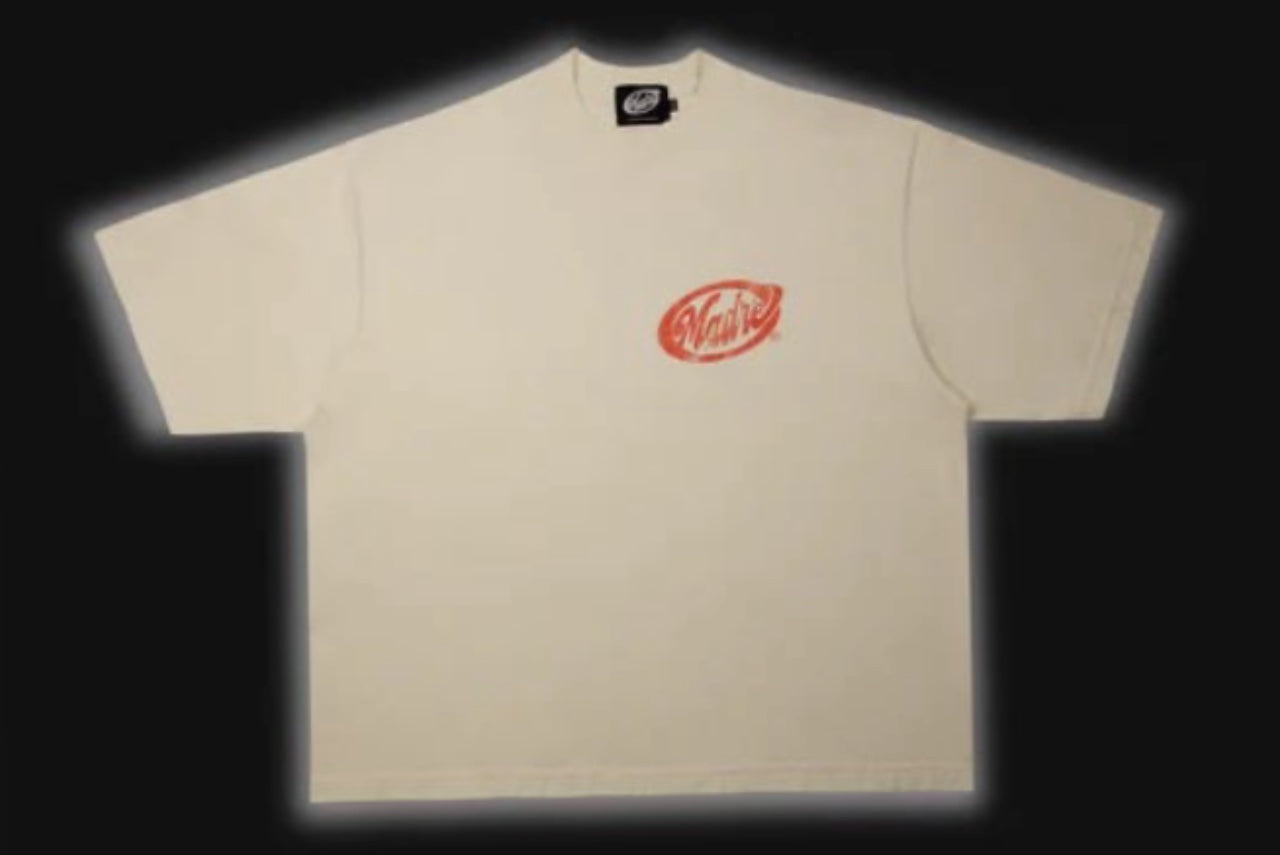 BOXY T-SHIRT - ORANGE COUNTY