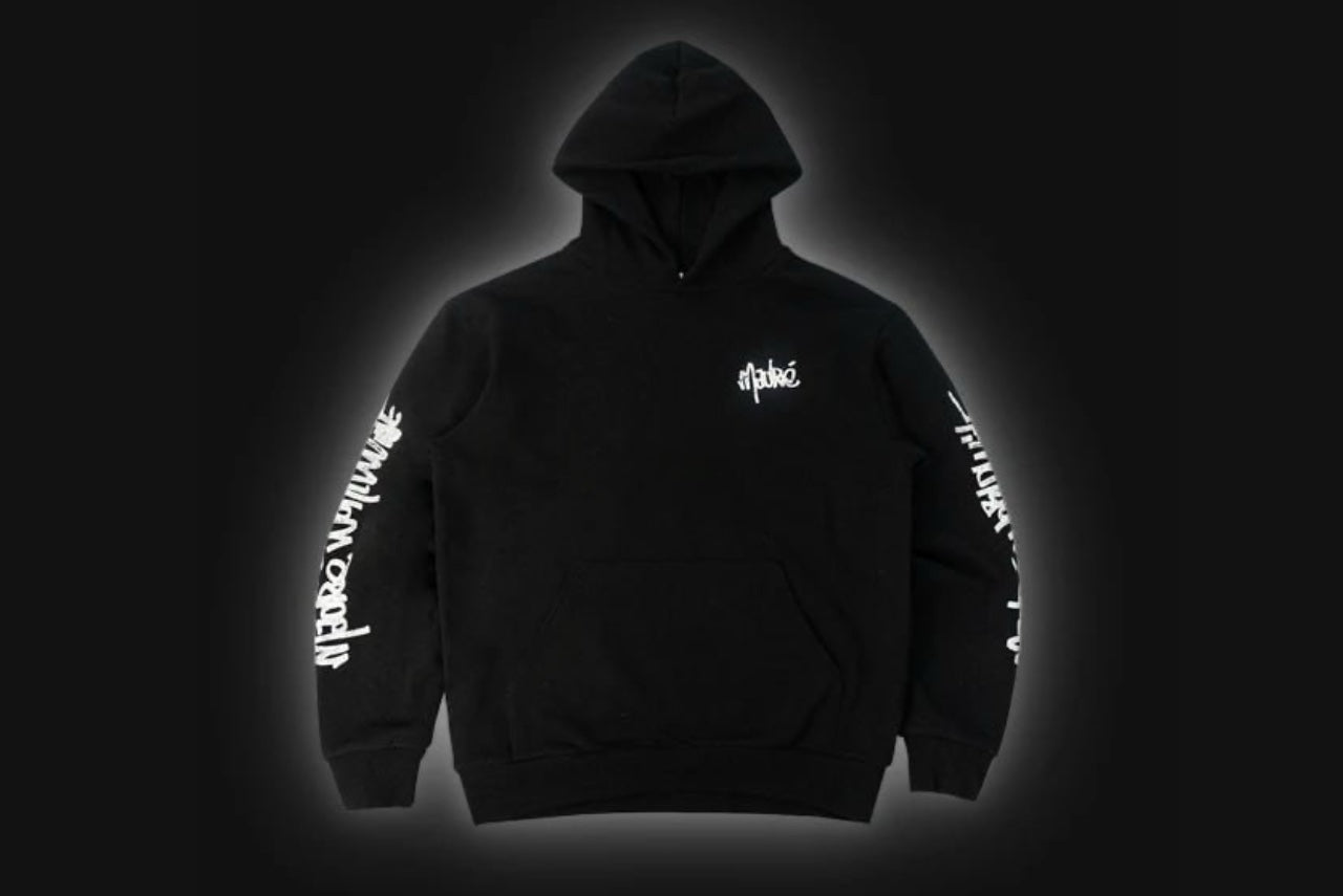 T.U.P. BLACK HOODIE