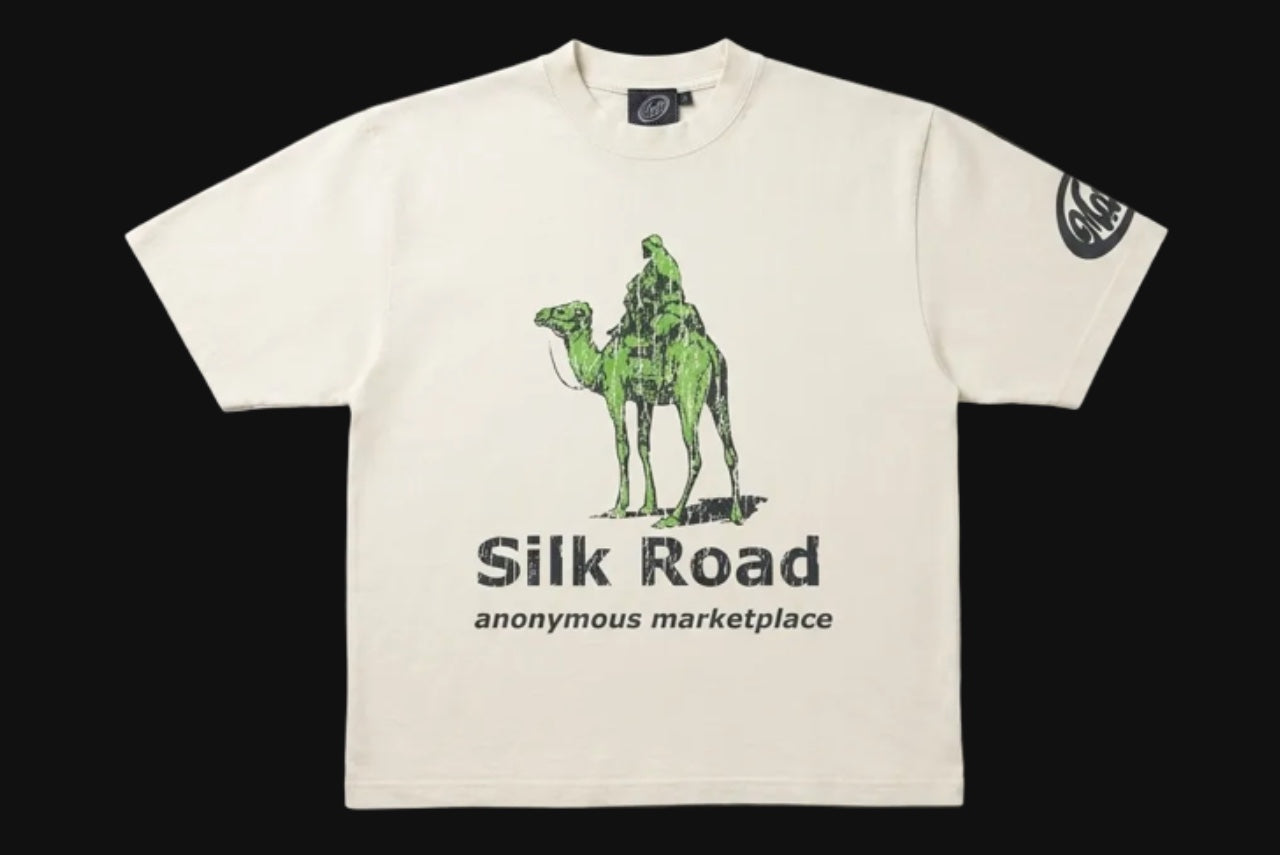 BOXY T-SHIRT - SILK ROAD
