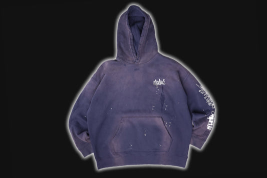 T.U.P. SUNFADE NAVY HOODIE
