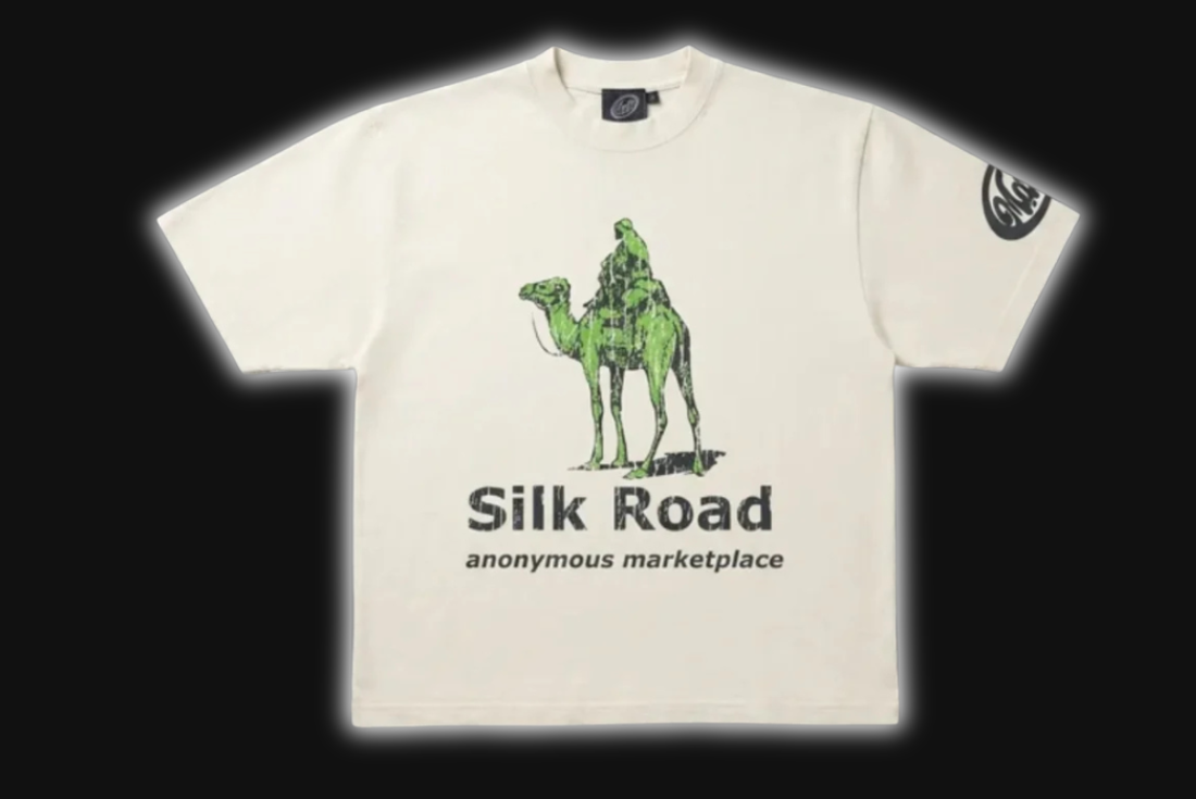 BOXY T-SHIRT - SILK ROAD