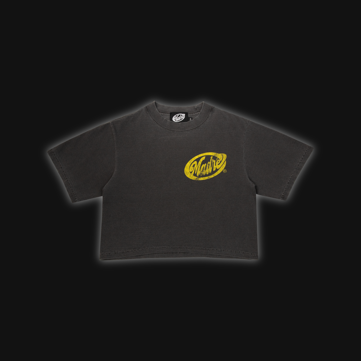 CROP TOP - YELLOW TAPE